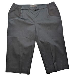 NWT BCBG Maxazria Paige Bermuda Short Black Large NWT Pull On Stretch